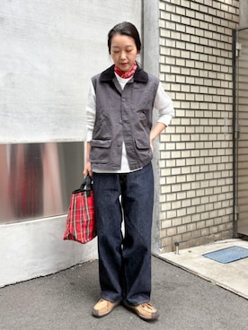 BEAMS BOYさん(レディース・159cm)の夏コーディネート