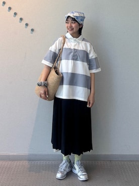 「BEAMS BOY（ビームスボーイ）のアイテム」を使った、BEAMS BOYさん（レディース・150cm）の夏コーディネート