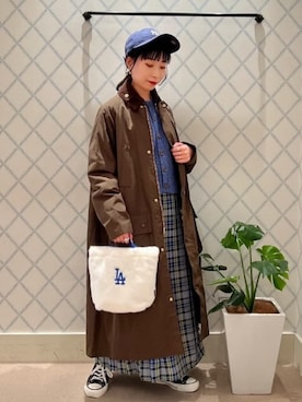 「BEAMS BOY（ビームスボーイ）のアイテム（その他アウター）」を使った、BEAMS BOYさん（レディース・151cm）の秋コーディネート