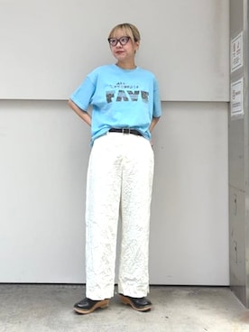 BEAMS BOYさん（レディース・166cm）の夏コーディネート