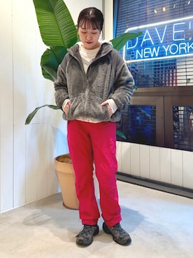 「アイテム（ブルゾン）」を使った、BEAMS BOYさん（レディース・154cm）の秋コーディネート