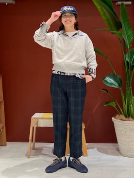 BEAMS BOYさん(レディース・161cm)の冬コーディネート