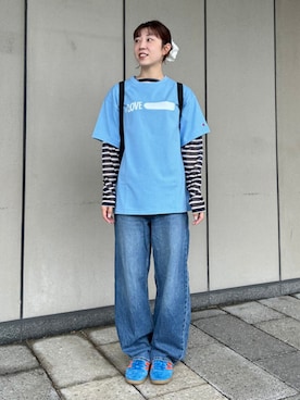 BEAMS BOYさん（レディース・163cm）の夏コーディネート