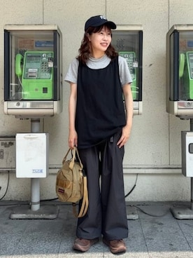 「BEAMS BOY（ビームスボーイ）のアイテム」を使った、BEAMS BOYさん（レディース・156cm）の夏コーディネート