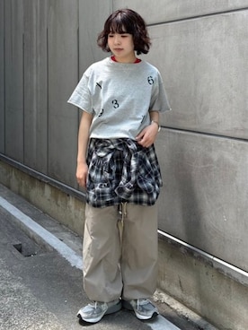 「BEAMS BOY（ビームスボーイ）のアイテム」を使った、BEAMS BOYさん（レディース・150cm）の夏コーディネート