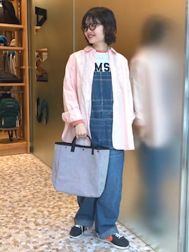 BEAMS BOYさん（レディース・155cm）の春コーディネート