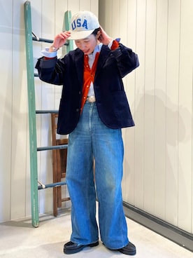 BEAMS BOYさん（レディース・159cm）の冬コーディネート