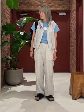 BEAMS BOYさん（レディース・163cm）の夏コーディネート