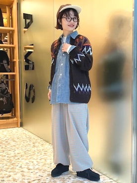 BEAMS BOYさん（レディース・155cm）の冬コーディネート