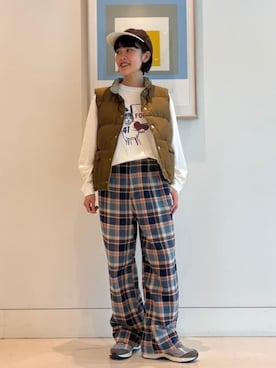 BEAMS BOYさん（レディース・158cm）の夏コーディネート