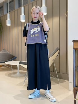 BEAMS BOYさん(レディース・153cm)の春コーディネート