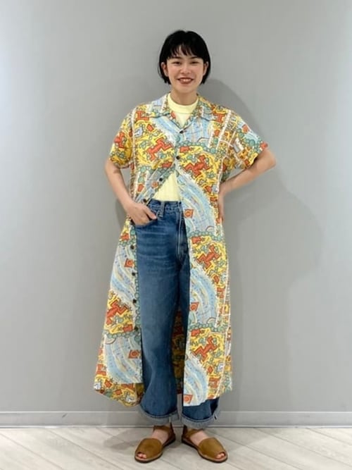 完売品　SUN SURF × BEAMS BOY /別注 シャツ ワンピース東洋 セール】【別注】SUN SURF / シャツ ワンピース（ワンピース