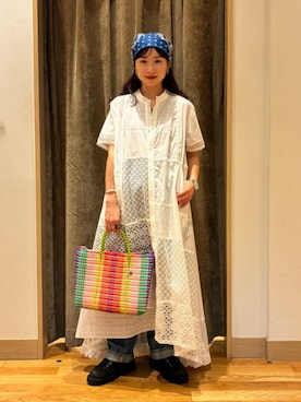 「BEAMS BOY（ビームスボーイ）のアイテム」を使った、BEAMS BOYさん（レディース・153cm）の夏コーディネート