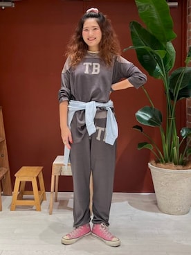 BEAMS BOYさん(レディース・161cm)の冬コーディネート