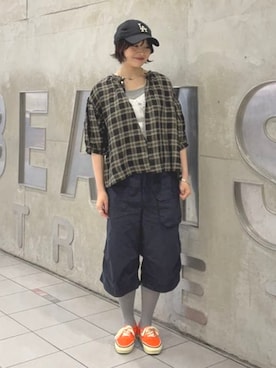 BEAMS BOYさん（レディース・158cm）の春コーディネート