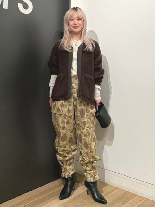 BUZZ RICKSON'Sカモフラージュ ワークパンツ 6ボタン BUZZ RICKSON'S バズリクソンズ パンツ ミッチェル パターン