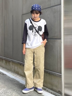 「BEAMS BOY（ビームスボーイ）のアイテム」を使った、BEAMS BOYさん（レディース・150cm）の秋コーディネート
