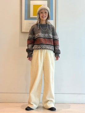 BEAMS BOYさん(レディース・153cm)の秋コーディネート