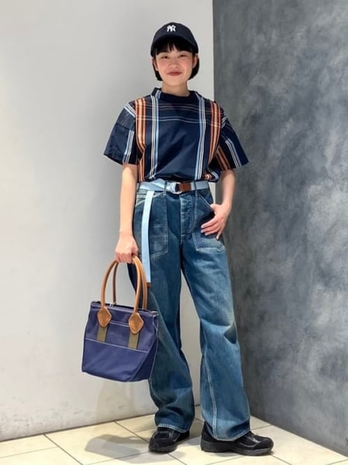 ビームスの百名品】L.L.Bean /【別注】Deep Bottom Leather Handle Zip