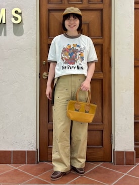 「BEAMS BOY（ビームスボーイ）のアイテム」を使った、BEAMS BOYさん（レディース・162cm）の夏コーディネート