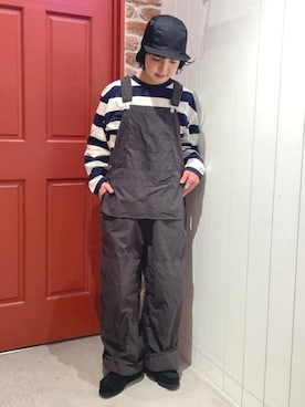 BEAMS BOYさん（レディース・150cm）の冬コーディネート