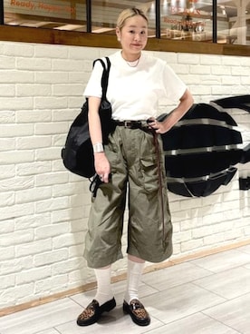 「BEAMS BOY（ビームスボーイ）のアイテム」を使った、BEAMS BOYさん（レディース・159cm）の夏コーディネート