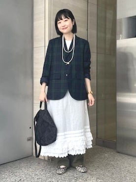 「BEAMS BOY（ビームスボーイ）のアイテム」を使った、BEAMS BOYさん（レディース・156cm）の秋コーディネート