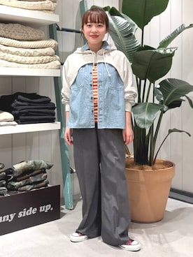 「BEAMS BOY（ビームスボーイ）のアイテム」を使った、BEAMS BOYさん（レディース・149cm）の冬コーディネート