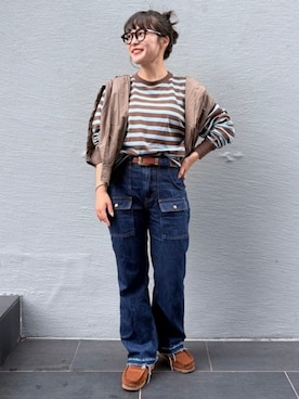 BEAMS BOYさん（レディース・149cm）の秋コーディネート