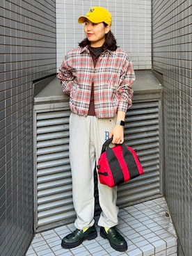 BEAMS BOYさん（レディース・159cm）の春コーディネート