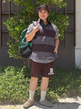 「アイテム（財布/小物）」を使った、BEAMS BOYさん（レディース・161cm）の夏コーディネート
