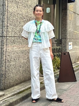 BEAMS BOYさん（レディース・161cm）の夏コーディネート