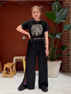 BEAMS BOYさん（レディース・155cm）の夏コーディネート