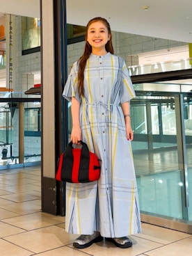 「BEAMS BOY（ビームスボーイ）のアイテム」を使った、BEAMS BOYさん（レディース・149cm）の夏コーディネート