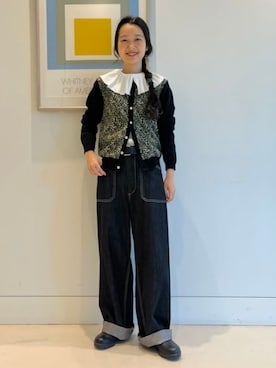 BEAMS BOYさん(レディース・159cm)の秋コーディネート