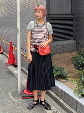 BEAMS BOYさん(レディース・160cm)の夏コーディネート