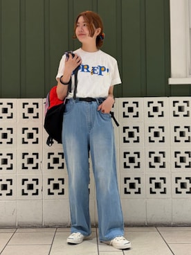 BEAMS BOYさん(レディース・159cm)の夏コーディネート