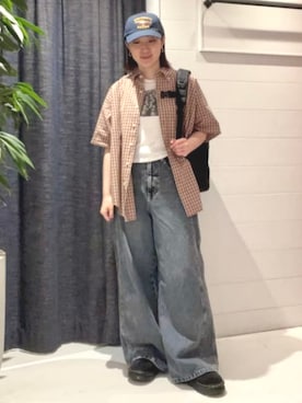 BEAMS BOYさん(レディース・156cm)の夏コーディネート