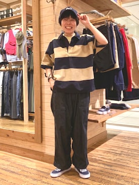BEAMS BOYさん（レディース・153cm）の春コーディネート