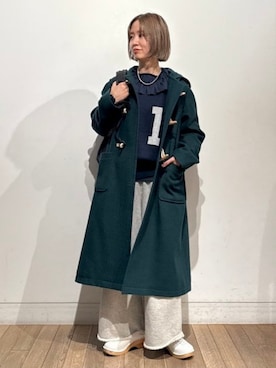 BEAMS BOYさん（レディース・158cm）の冬コーディネート