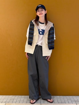 BEAMS BOYさん(レディース・173cm)の夏コーディネート