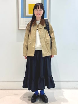 「GREGORY（グレゴリー）のアイテム」を使った、BEAMS BOYさん（レディース・158cm）の冬コーディネート