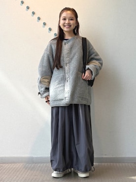 「ミッキー」｜BEAMS BOYさん（レディース・149cm）の秋コーディネート
