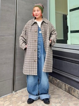 BEAMS BOYさん（レディース・153cm）の秋コーディネート