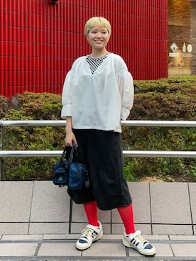 「BEAMS BOY（ビームスボーイ）のアイテム（財布/小物）」を使った、BEAMS BOYさん（レディース・158cm）の夏コーディネート