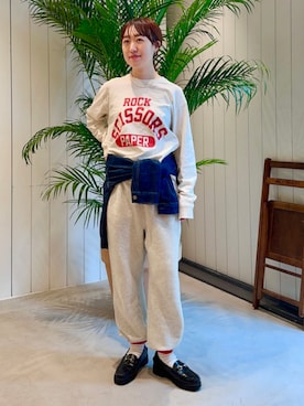 BEAMS BOYさん（レディース・154cm）の秋コーディネート
