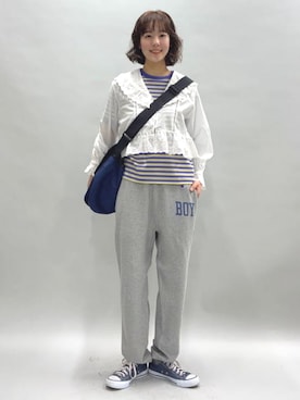 BEAMS BOYさん(レディース・168cm)の春コーディネート