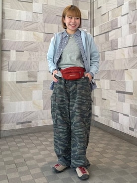 BEAMS BOYさん（レディース・159cm）の冬コーディネート