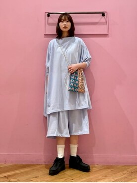 BEAMS BOYさん（レディース・163cm）の春コーディネート