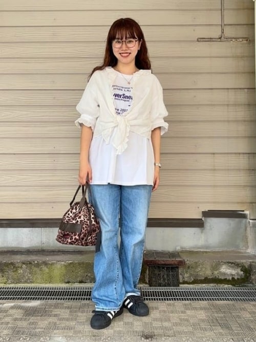 BEAMS BOY 財布 BRIEFING / 別注 LEOPARD COIN PURCE レディース